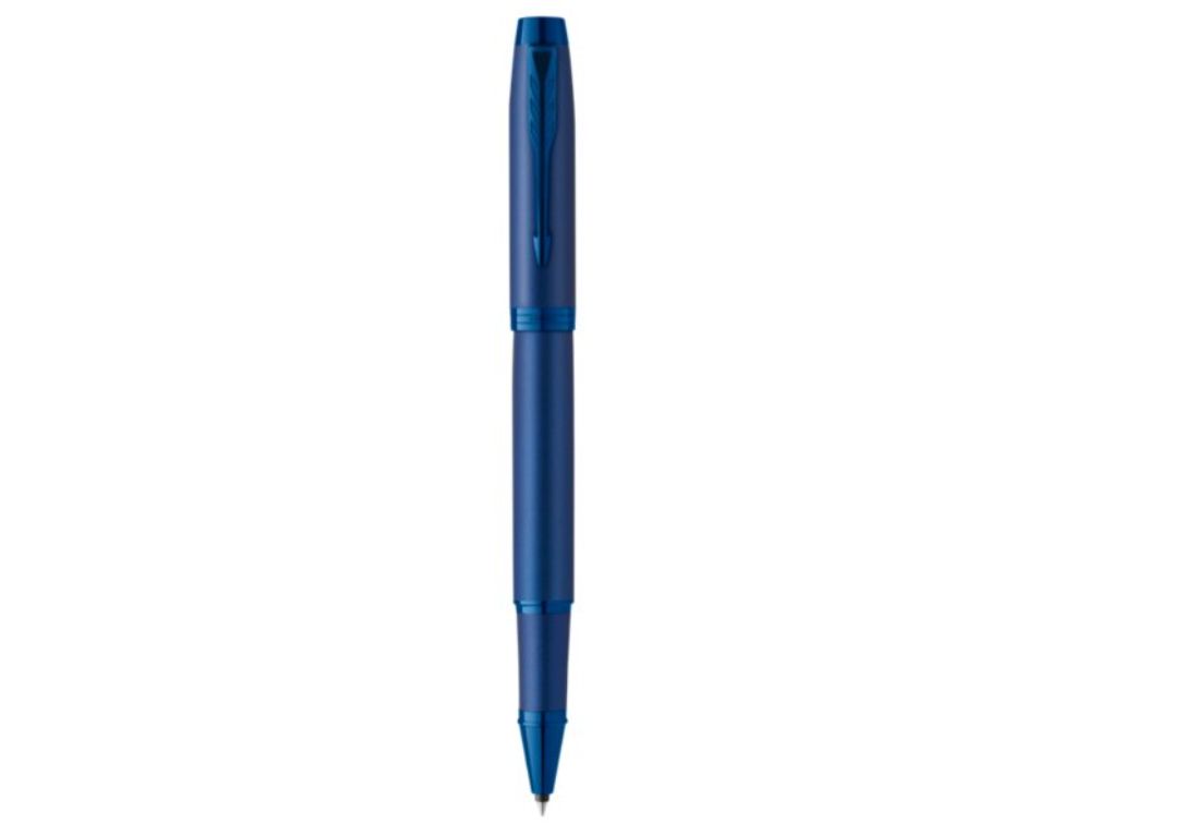 Parker IM Monochrome Blue Retractable Pen - Fine - 1pc