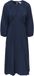 Only Jurk Onlmaizee 3/4 Belt Maxi Dress Wvn E 15378569 Black Iris Dames Maat - L