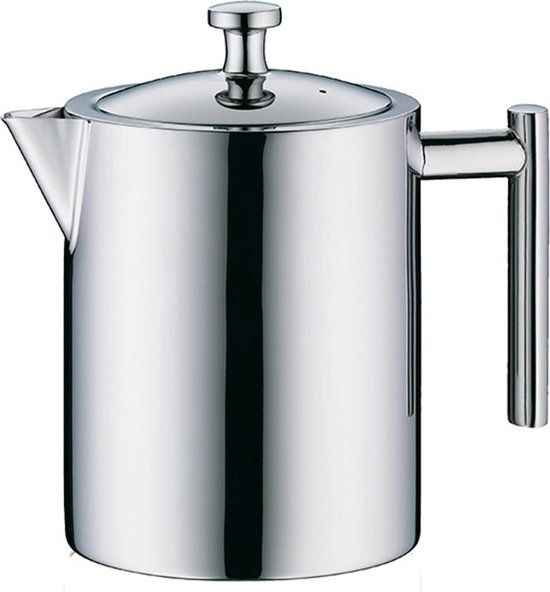 Alfi Theepot, Gepolijst Roestvrij Staal, 1,4 L, Incl Theezeef