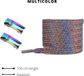 Beste veters - Magnetische veters - Elastische veters - Veter sluiting - Veters 100 cm - Zeven kleuren