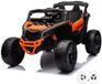 Vrooomy Can-Am Maverick R - Elektrische Kinderauto 12V - 1 tot 6 jaar - 4x4 - Oranje