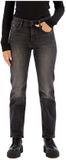 G-Star Strace Straight Wmn Dames Jeans worn in black moon