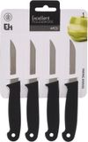 Excellent Houseware Schilmesjes RVS set van 4 stuks