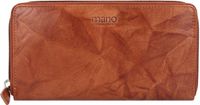 Mano Donna Aurona Portemonnee RFID Leer 19 cm - Dames - Horizontaal - Cognac