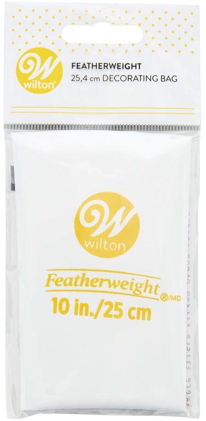 Wilton Spuitzak Herbruikbaar - 25 cm - Lichtgewicht Slagroomspuit - Garneerspuit