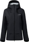 VAUDE Croz Alpine 3L jas, veste hardshell, veste de sport outdoor femme, imperméable, coupe-vent, hardshell, capuche, coupe droite