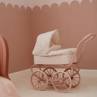 Little Dutch Poppenwagen - Soft Flowers - Roze