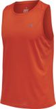 Newline Running Singlet Heren - oranje - Maat XL