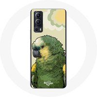 Maniacase Hoesje voor Vivo Y72 Amazone papegaaien groen