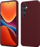 kwmobile telefoonhoesje geschikt voor Samsung Galaxy S24 FE - Hoesje met siliconen coating - Smartphone case in bordeaux-violet