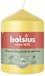 Bolsius Stompkaars Sunny Yellow Ø58 x 80 mm – 17 Branduren – 6 Stuks – Gele Sfeerkaarsen
