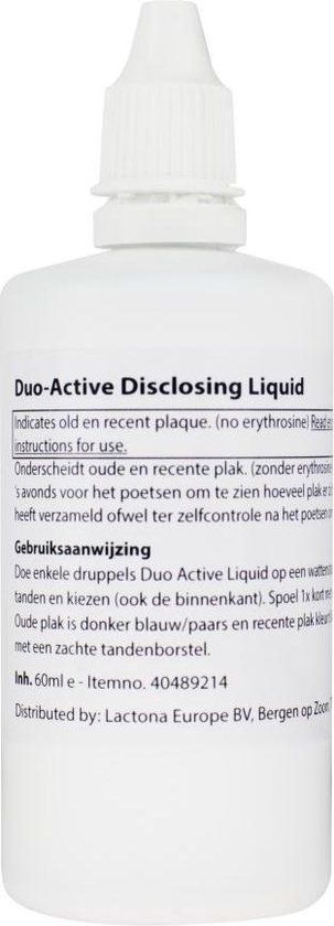 Lactona Duo-Active Disclosing Liquid 60 ml