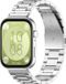 Strap-it Stalen schakel band - Zilver - Geschikt voor Huawei Watch Fit 3 / 4 / 4 Pro / 5 / 5 Pro