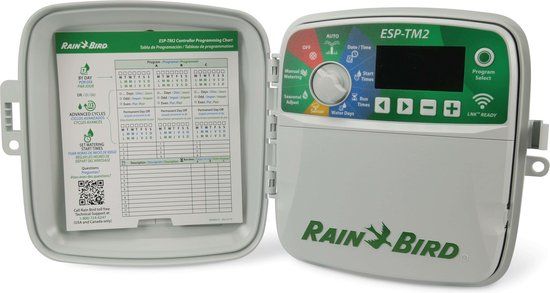Rain Bird ESP-TM2 - 230V - 4 station - Outdoor - Wifi compatibel - beregeningscomputer
