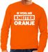 Bellatio Decorations Shoppartners Bv Oranje tekst sweater Ik voel me kneiter oranje voor heren - Koningsdag kleding L