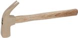 KS Tools 963.2151 BRONZEplus Klauwhamer, 400 g, met Hickory steel