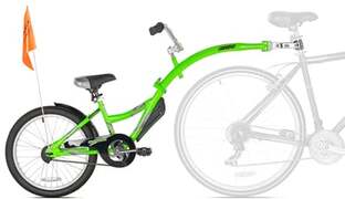 WeeRide Tandem Aanhangfiets Copilot Green