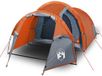 vidaXL Tunneltent 3-persoons waterdicht oranje