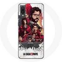 Maniacase Etui voor Samsung Galaxy A02 La Casa De Papel kunst poster