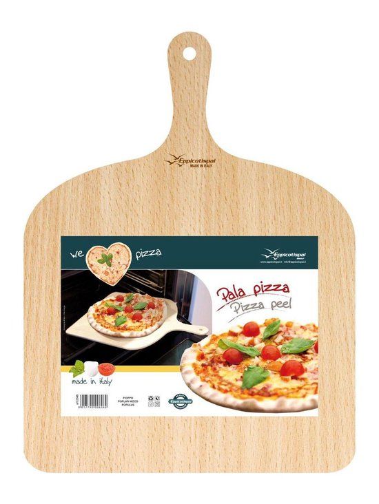 Eppicotispai Houten pizzaschep XL 50cm x 37.5cm - 8017790007999