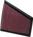 K&N filtre de remplacement adapté pour Seat Cordoba, Ibiza, Toledo / Skoda Fabia, Praktik, Roomster / VW Fox, Golf VI, Polo (OEM 5Z0129620) (33-2830)