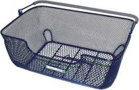 Basil Capri Luxe II Flex - Fietsmand - Achter - Afneembaar - Staal - Titanium