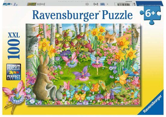 Ravensburger Feeënballet Puzzel - 100 XXL stukjes - Vanaf 6 jaar