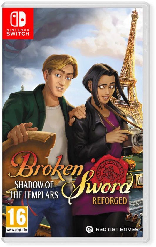 Red Art Games Broken Sword - Shadow of the Templars: Reforged Standard Edition Nintendo Switch