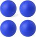 Merkloos / Sans marque Relaxman Anti stressballen - 4x - blauw - 6 cm