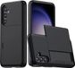 Selected by GSMpunt.nl Samsung Galaxy S23 FE Hoesje met Kaarthouder Back Cover Zwart