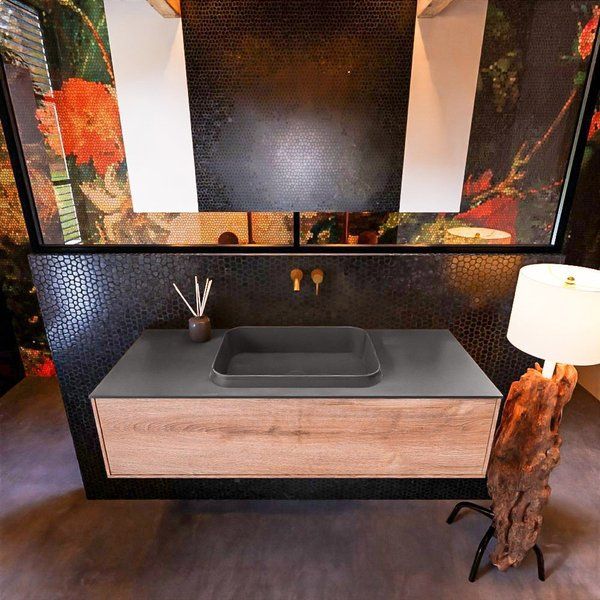 Mondiaz ERIN 120cm badmeubelset Washed Oak
