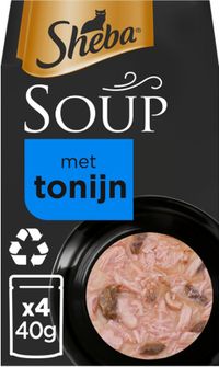 Sheba Soupe Tonijn 4 x 40 g