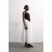 TOPSHOP jupe longue blanc