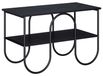 Support TV en chêne noir 80 x 40 x 50 cm