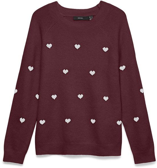 VERO MODA VMDOFFY INTARSIA LS O-NCK PULLOV GA NOOS Dames Trui