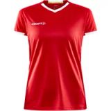 Craft Progress 2.0 Shirt Korte Mouw Dames - Rood | Maat: XXL