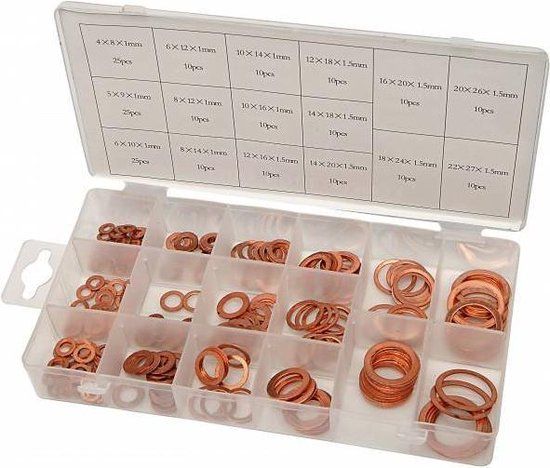 HBM Lemato 205 Delig Koperen Ringen Assortiment