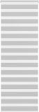 vidaXL Zebra rolgordijn 85x230 cm lichtgrijs