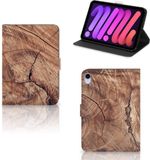 B2Ctelecom iPad Mini 6 (2021) Tablet Book Cover Tree Trunk
