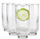 Glasmark Hoge Glazen Set van 4 - 360ml voor Cocktails & Sap