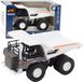LEAN TOYS Camion benne Construction Métal Blanc
