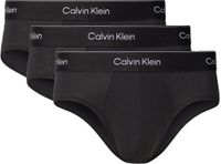 Calvin Klein 3-Pack Heren Slips - Zwart/Zwart - Maat L