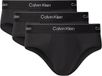 Calvin Klein 3-Pack Heren Slips - Zwart/Zwart - Maat L