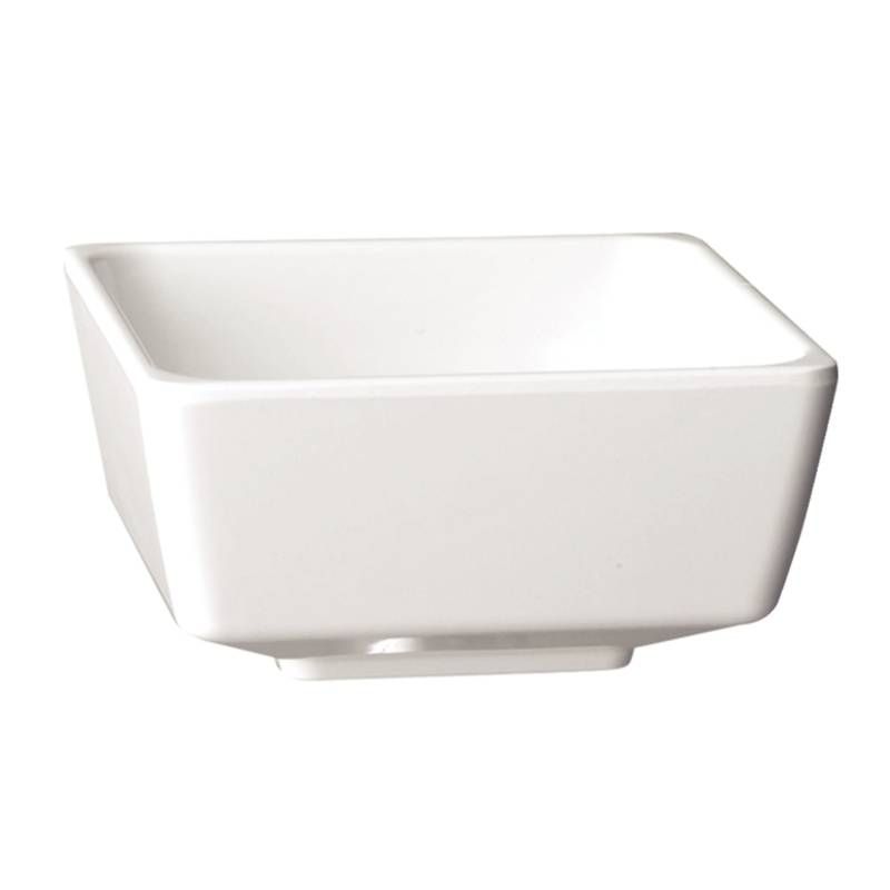 APS Melamine schaaltje float - Wit - 19,5x19,5 cm