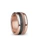 BERING Damen Ring in rosé gold glänzend - Arctic Symphony Collection mit Edelstahl - Tejo