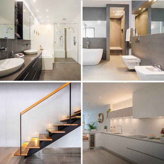 HOFTRONIC Milano - Complete set met 10 inbouwspots