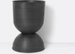 Ferm Living Hourglass Pot Grand Zwart