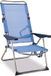 Merkloos Foldable Beach Chair - High Backrest and Handles - 4 Levels - Washable Fabric - Stabilizers - 91 x 63 x 105 cm