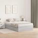 Maison Exclusive - Cadre de lit avec rangement, finition Sonoma grise, 120 x 190 cm