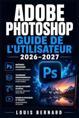 Adobe Photoshop Guide de l'Utilisateur 2026–2027: Maîtrisez les Outils Professionnels, Calques et Retouche Photo Du Débutant au Créatif Confirmé